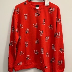 Disney Mickey Mouse Christmas sweatshirt NWT